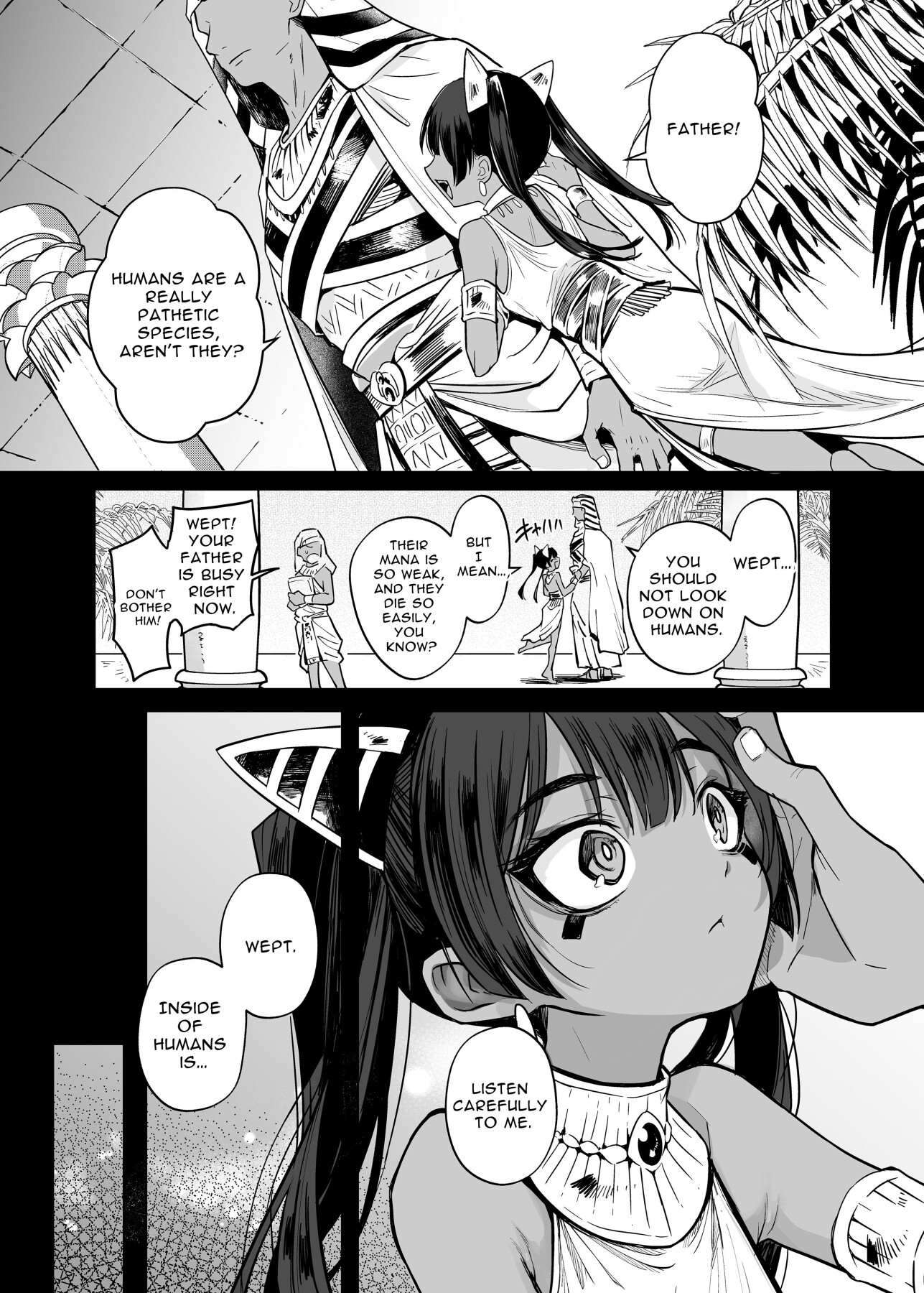 Hentai Manga Comic-Wept-sama! You Mustn't Torment The Humans! ~Evil Deity Queen Gets Her Just Desserts~-Read-3